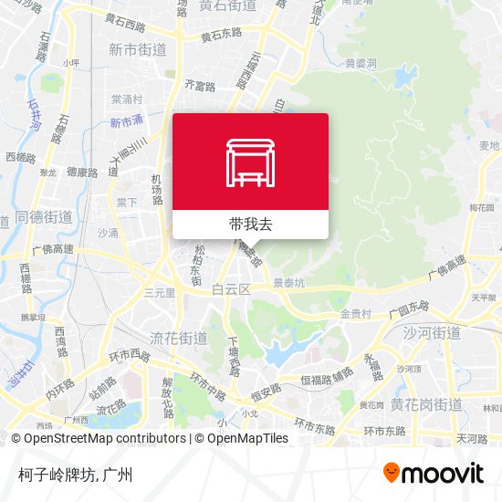 柯子岭牌坊地图