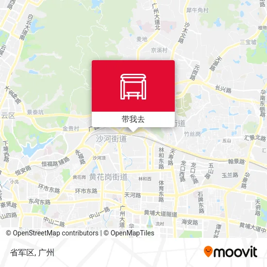 省军区地图