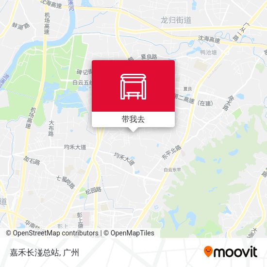 嘉禾长湴总站地图