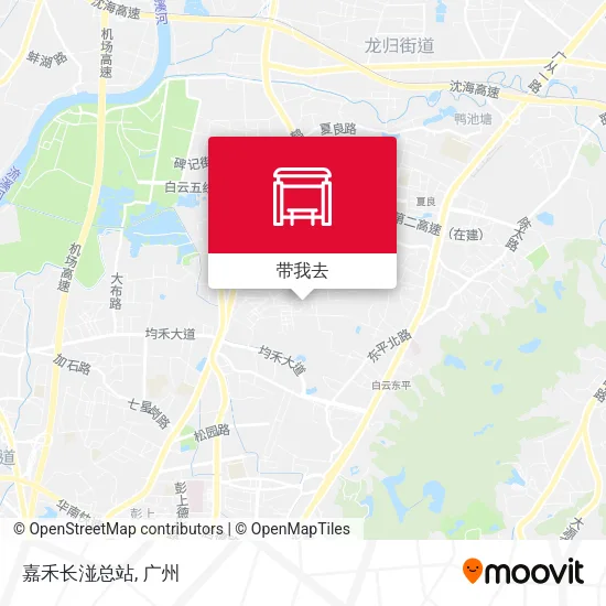嘉禾长湴总站地图