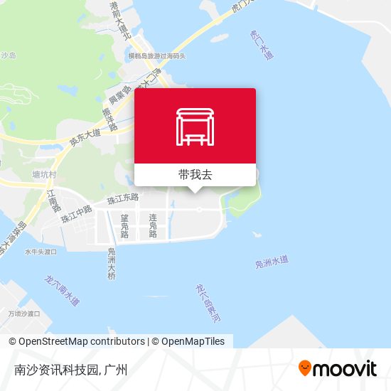 南沙资讯科技园地图