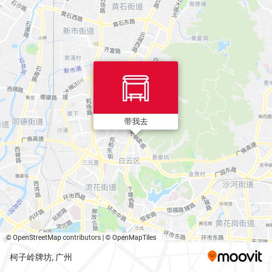 柯子岭牌坊地图