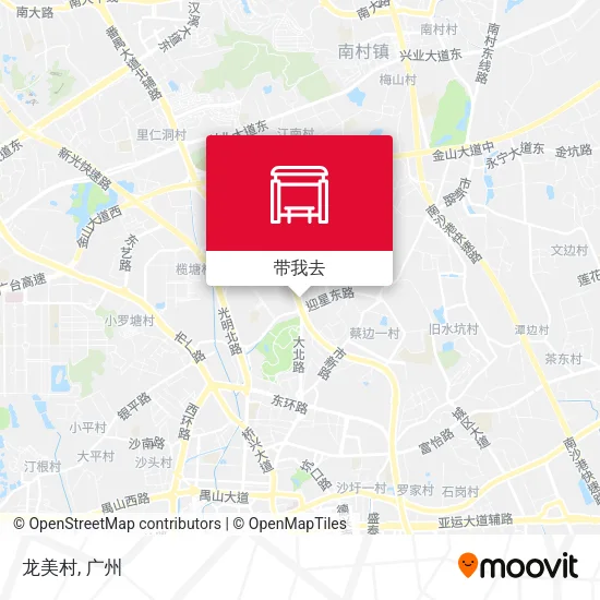 龙美村地图