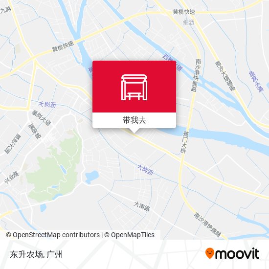 东升农场地图