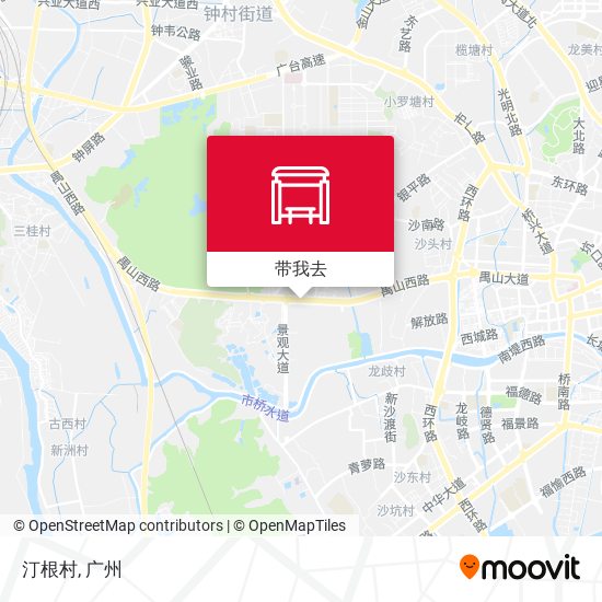 汀根村地图