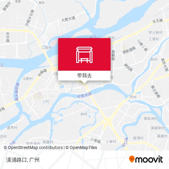 潢涌路口地图