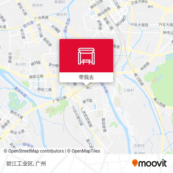 碧江工业区地图