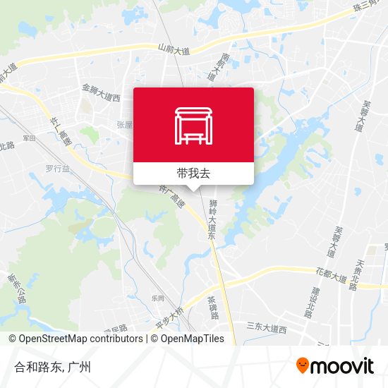合和路东地图