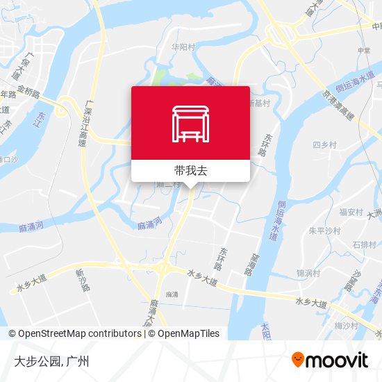 大步公园地图