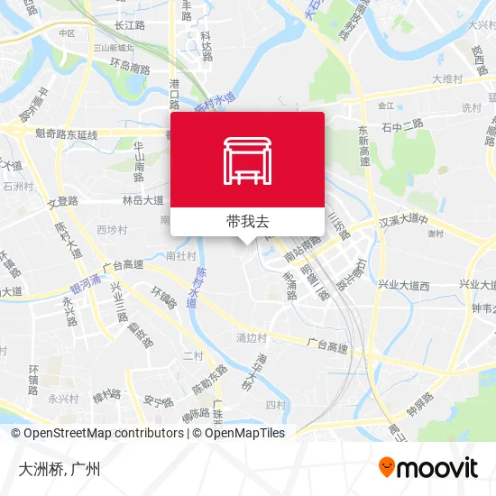 大洲桥地图