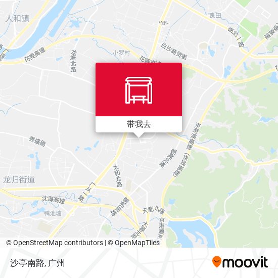 沙亭南路地图