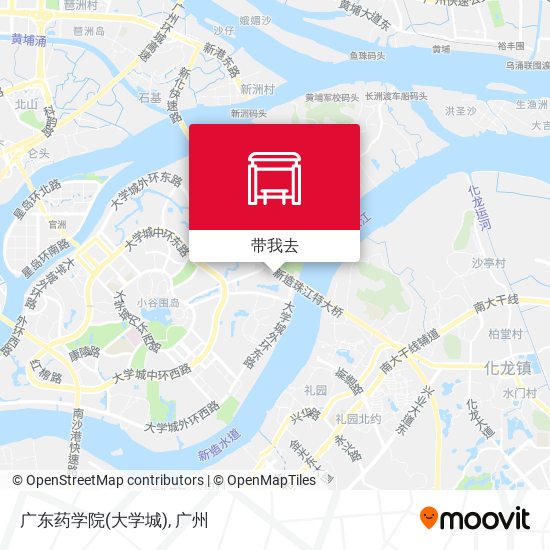 广东药学院(大学城)地图