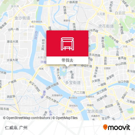 仁威庙地图
