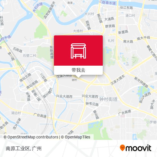 南原工业区地图