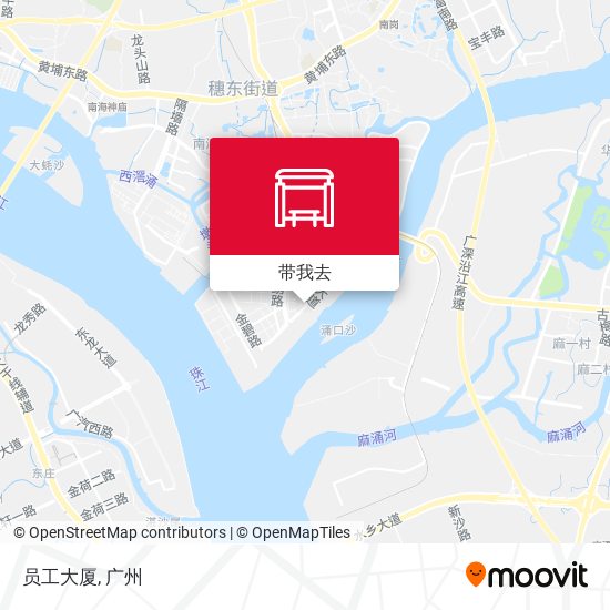 员工大厦地图