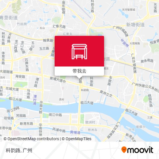 科韵路地图