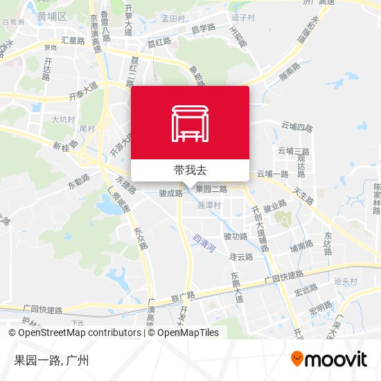 果园一路地图