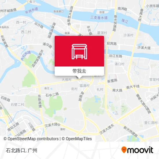 石北路口地图