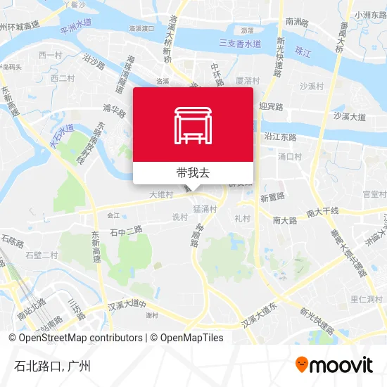 石北路口地图