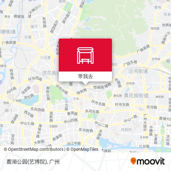 麓湖公园(艺博院)地图