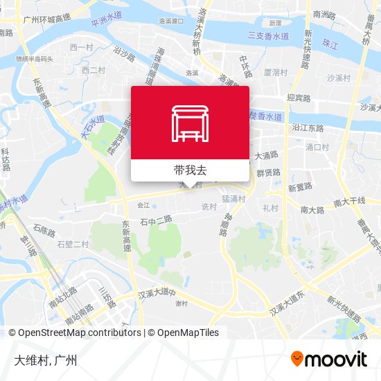 大维村地图