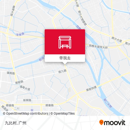 九比村地图