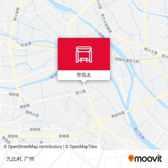 九比村地图