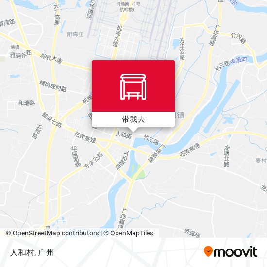 人和村地图