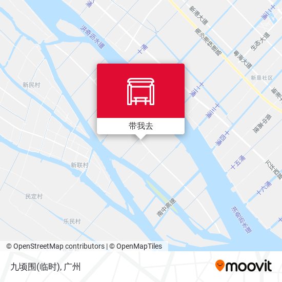 九顷围(临时)地图