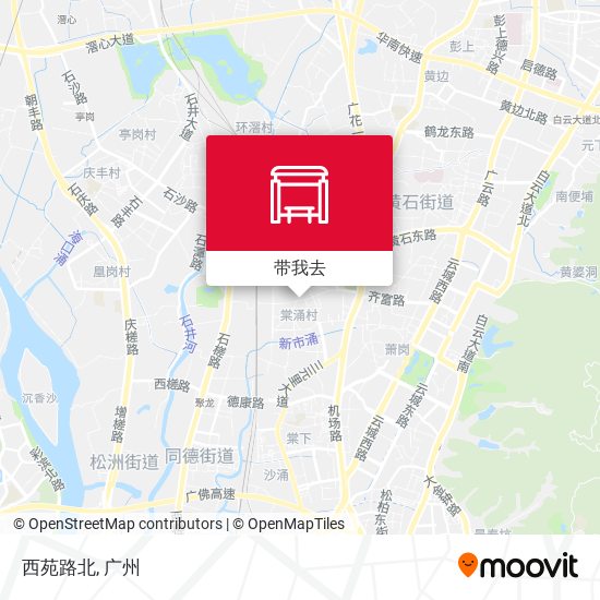 西苑路北地图