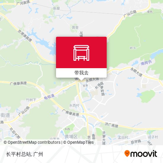 长平村总站地图