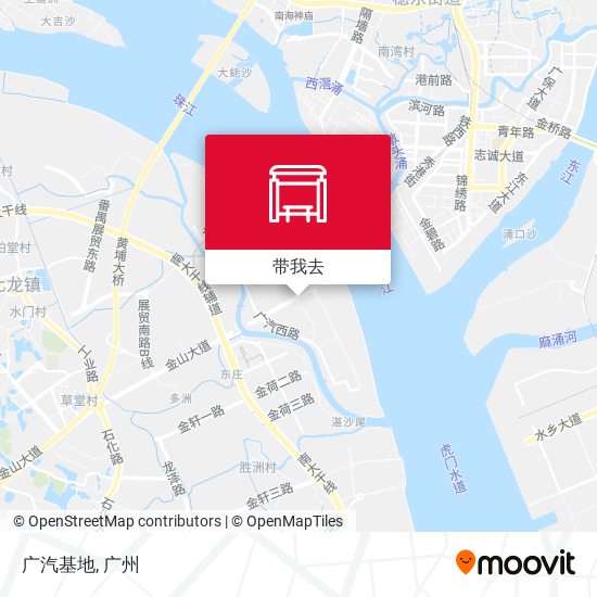 广汽基地地图