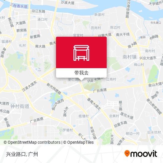 兴业路口地图
