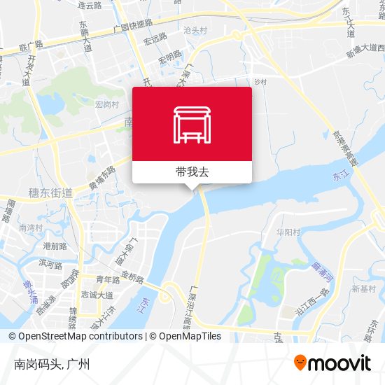 南岗码头地图