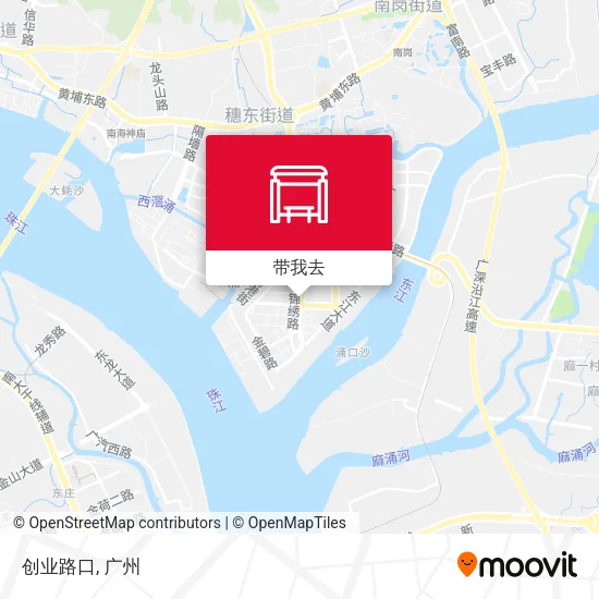 创业路口地图