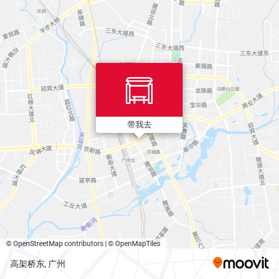 高架桥东地图