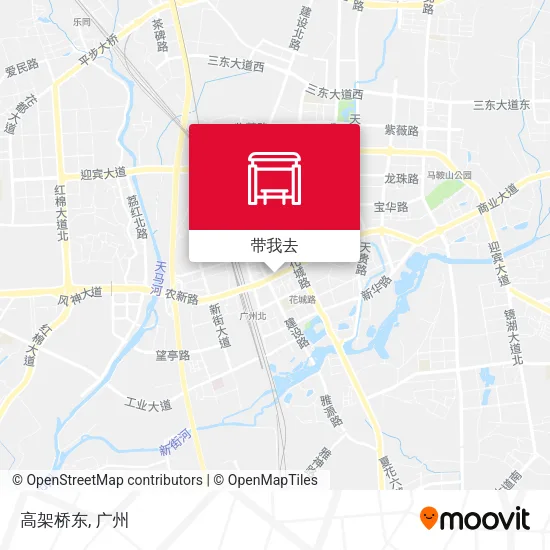 高架桥东地图