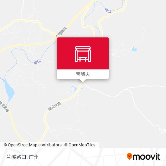 兰溪路口地图