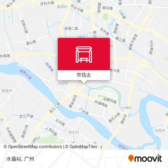 水藤站地图