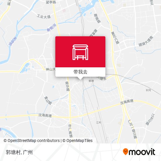 郭塘村地图