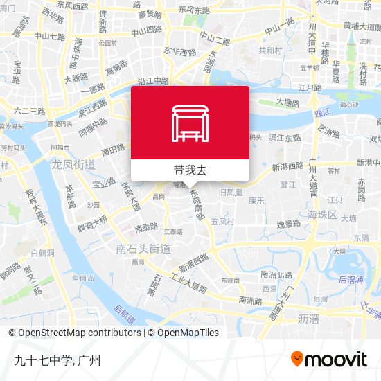 九十七中学地图