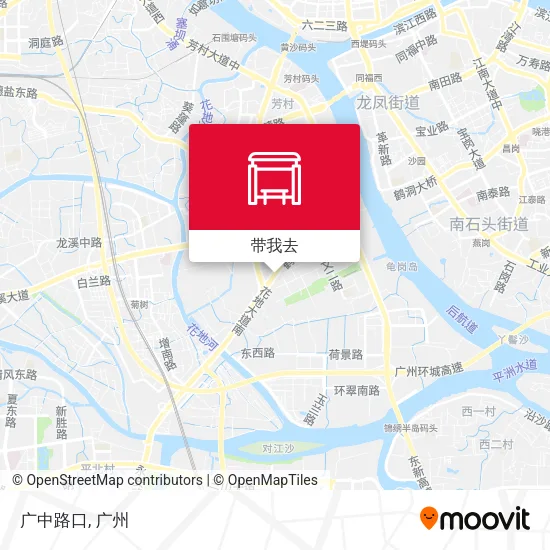 广中路口地图
