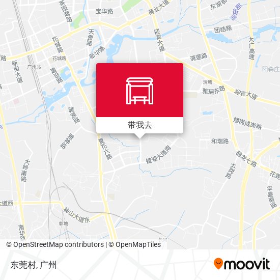 东莞村地图