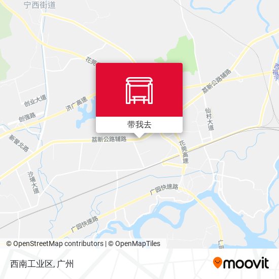 西南工业区地图
