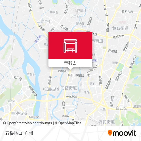 石槎路口地图
