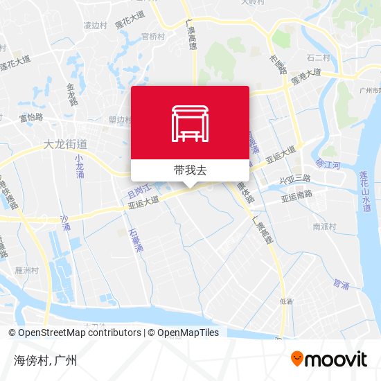 海傍村地图