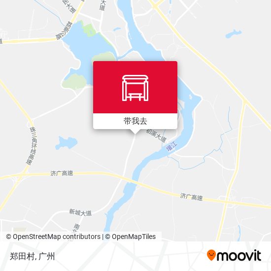 郑田村地图