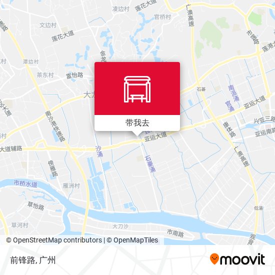 前锋路地图