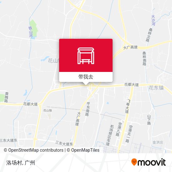 洛场村地图