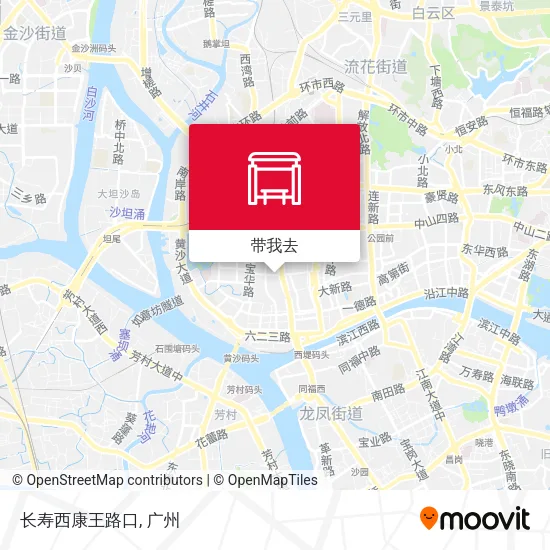 长寿西康王路口地图